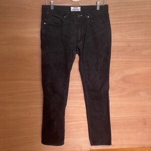 ACNE Studios Max Cash straight denim jeans men's 32X32 black fade wash